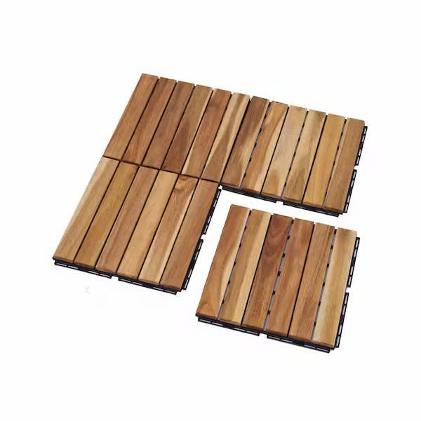 FDC 226-6 Deck Tiles 12" x 12", 6 Slats - Image 3