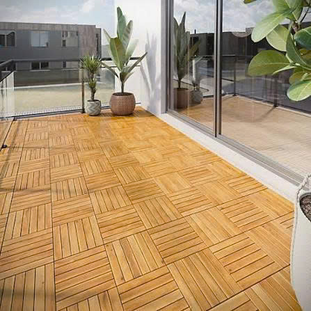 FDC 226-6 Deck Tiles 12" x 12", 6 Slats - Image 5