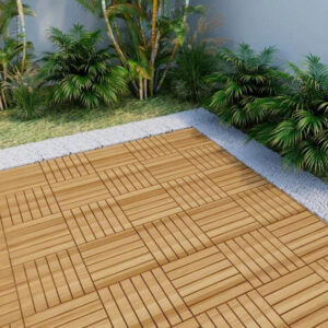 FDC 226-6 Deck Tiles 12" x 12", 6 Slats