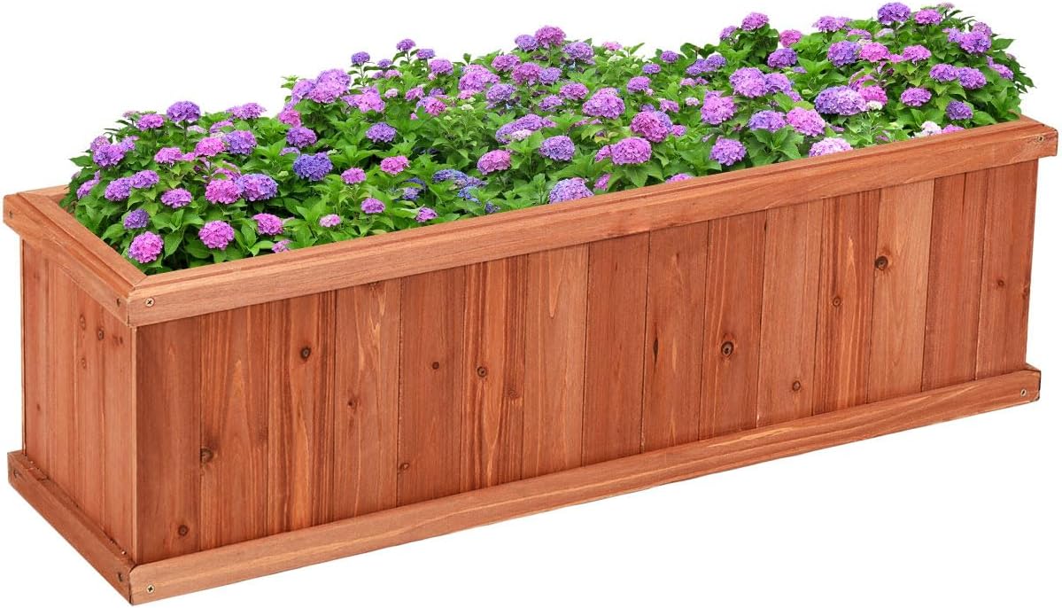 Wood Planter Box - Image 5
