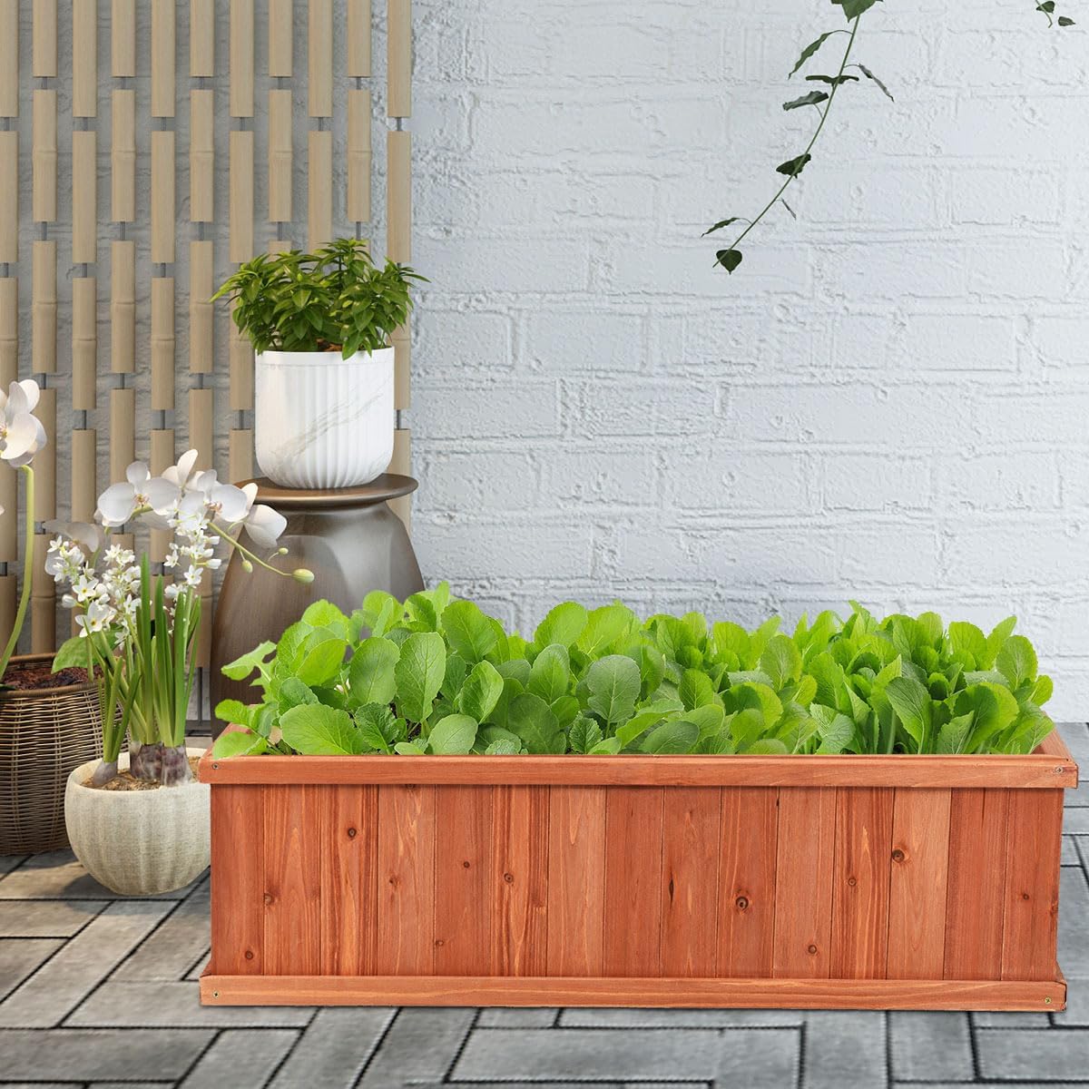 Wood Planter Box - Image 3