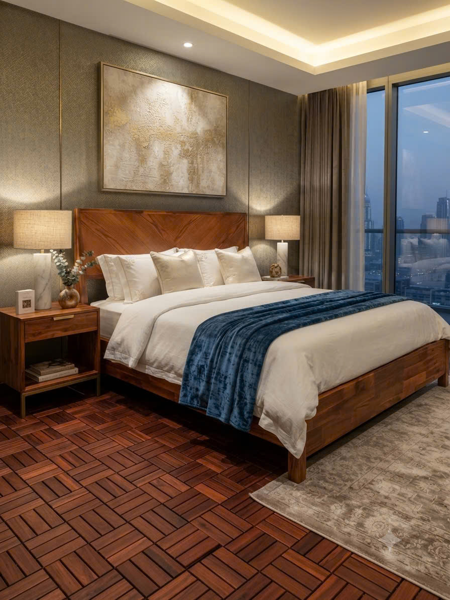 Wood Bed Frame